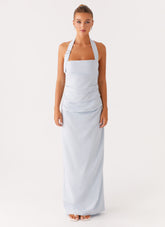 Rumour Has it Maxi Dress - Blue